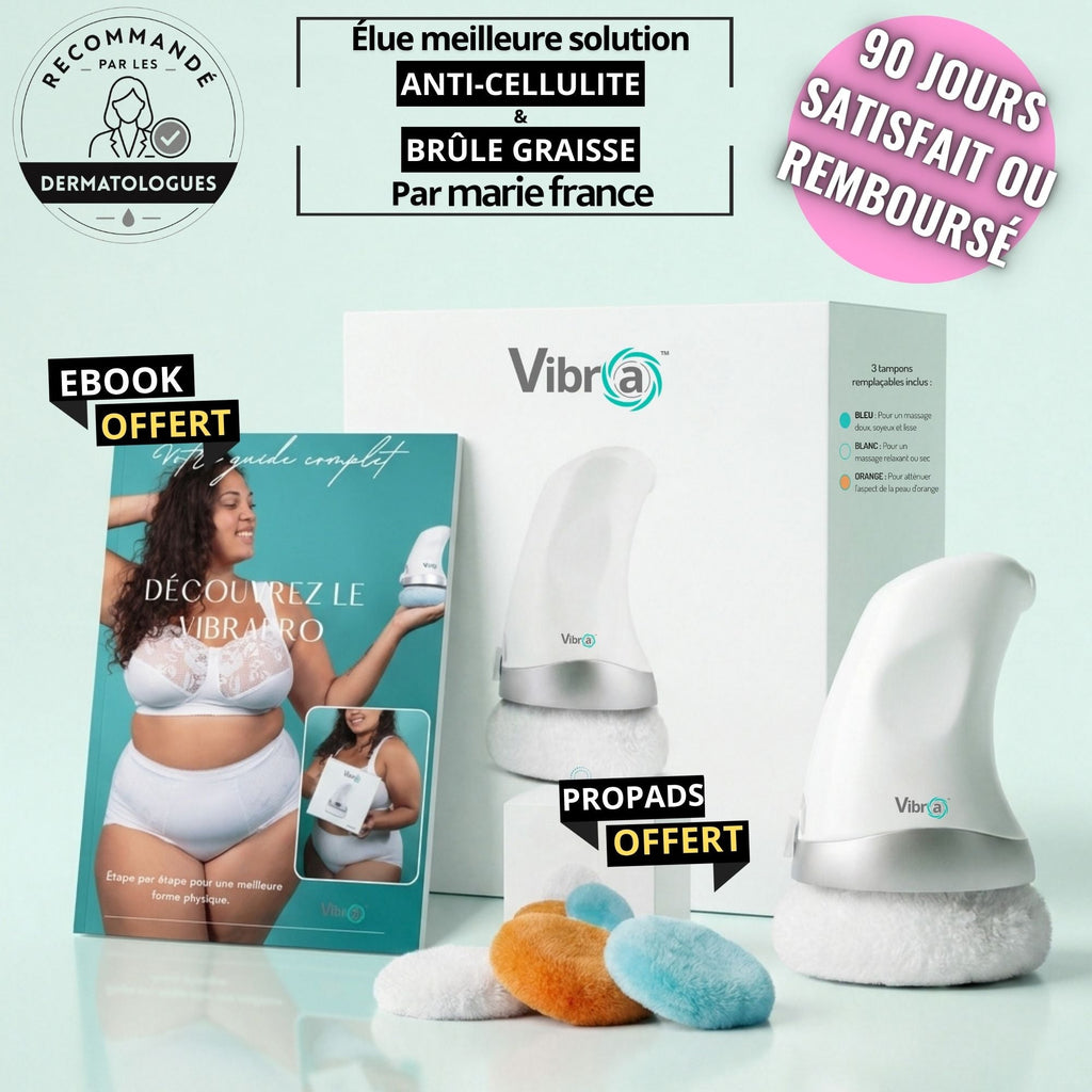 VIBRAPRO - Appareil Anti-Cellulite & Brûle-Graisse